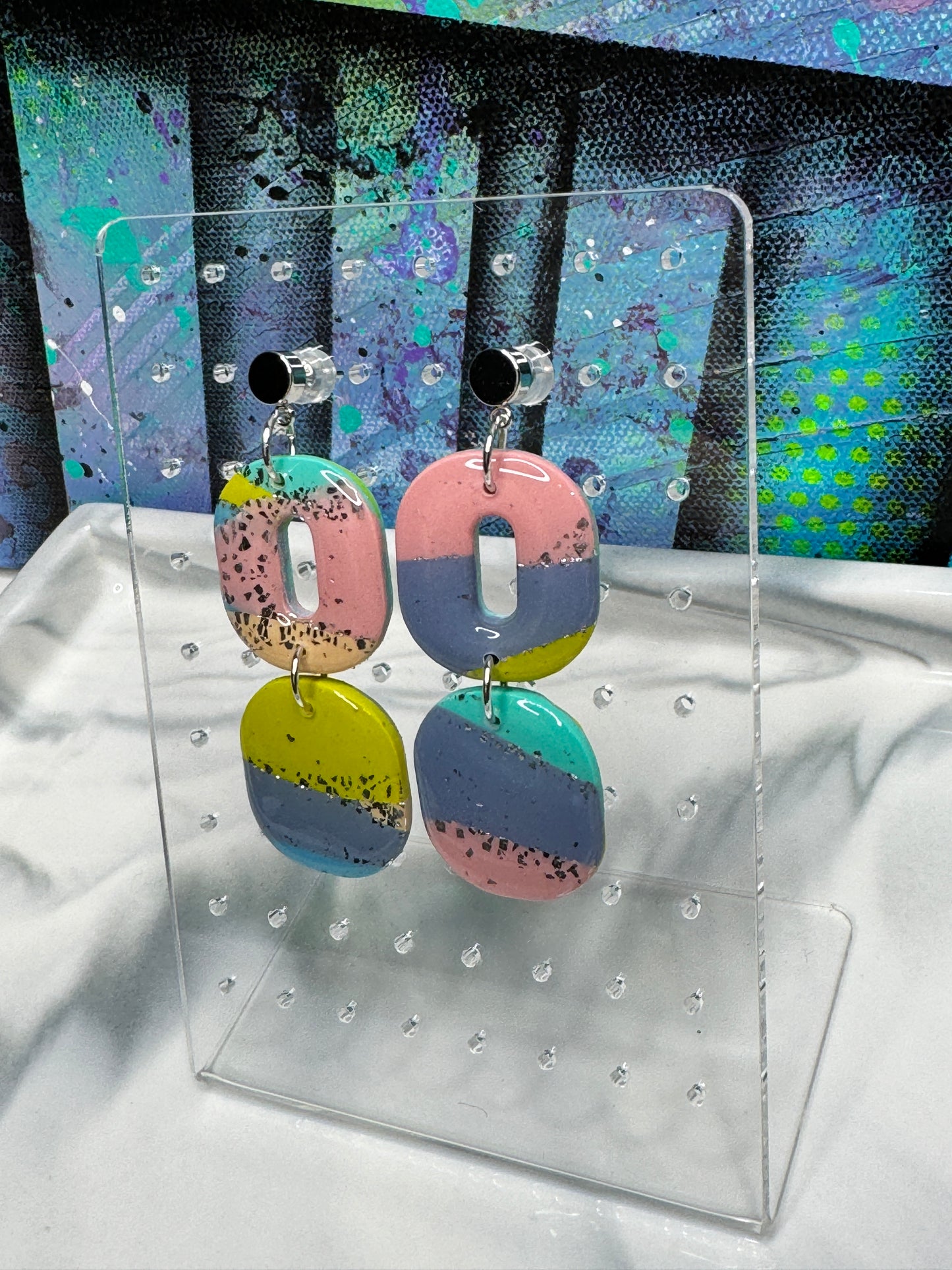 "Spring Vibes Style 10" Handmade Polymer Clay Earrings