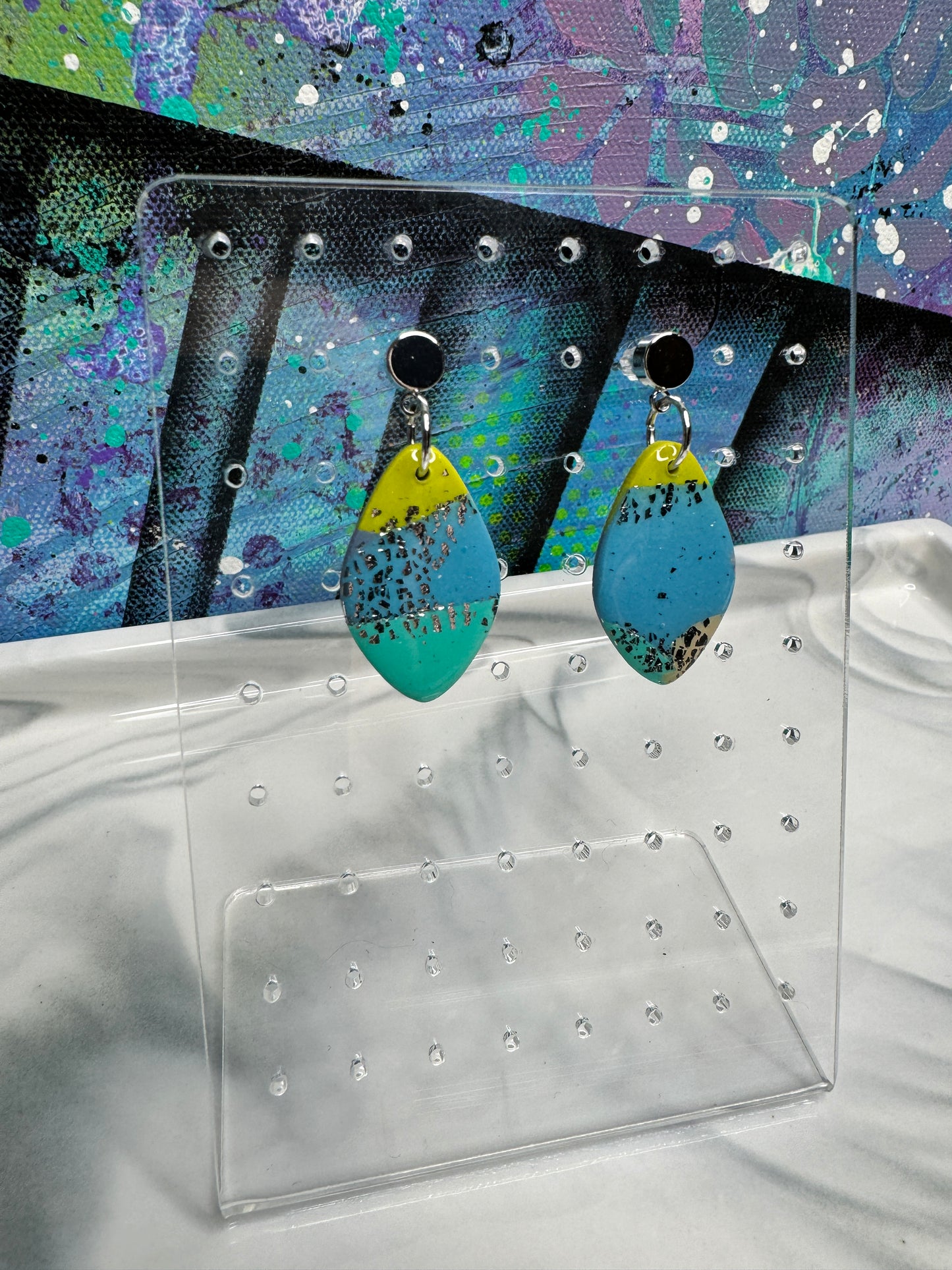 "Spring Vibes Style 7" Handmade Polymer Clay Earrings