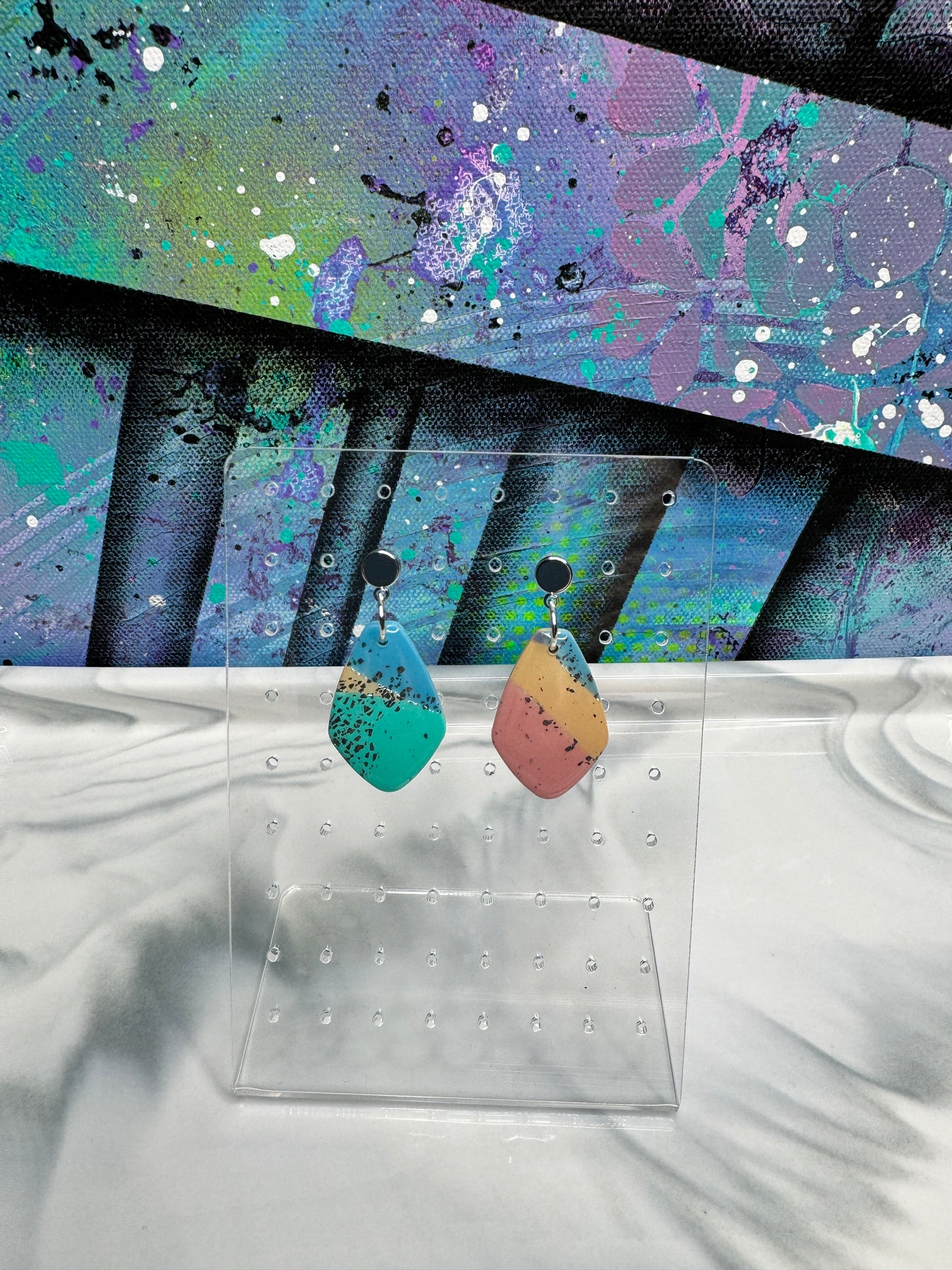 "Spring Vibes Style 6" Handmade Polymer Clay Earrings