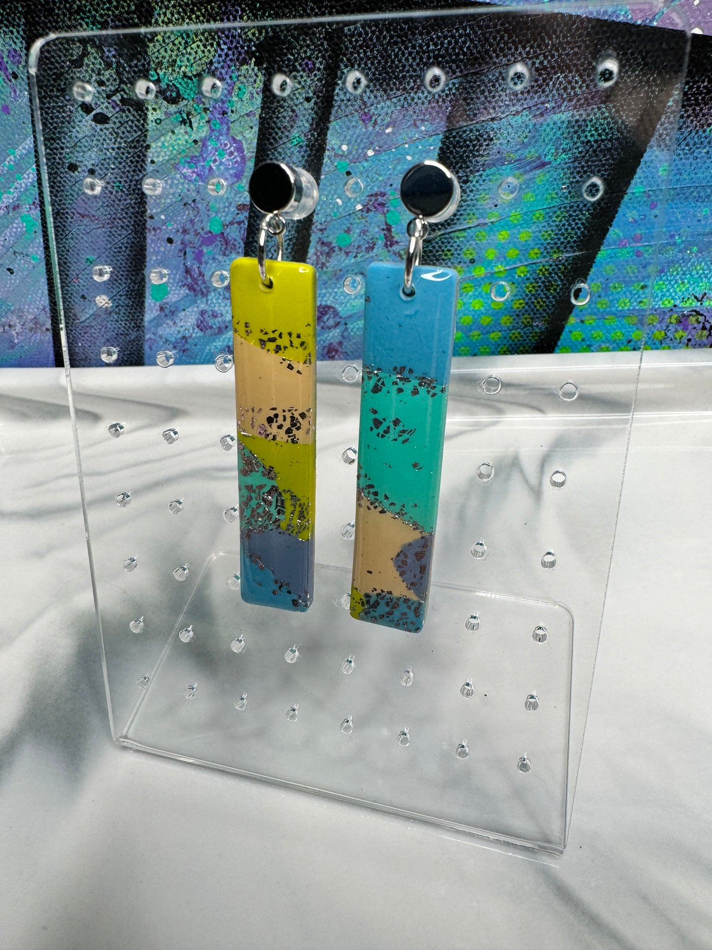 "Spring Vibes Style 4" Handmade Polymer Clay Earrings