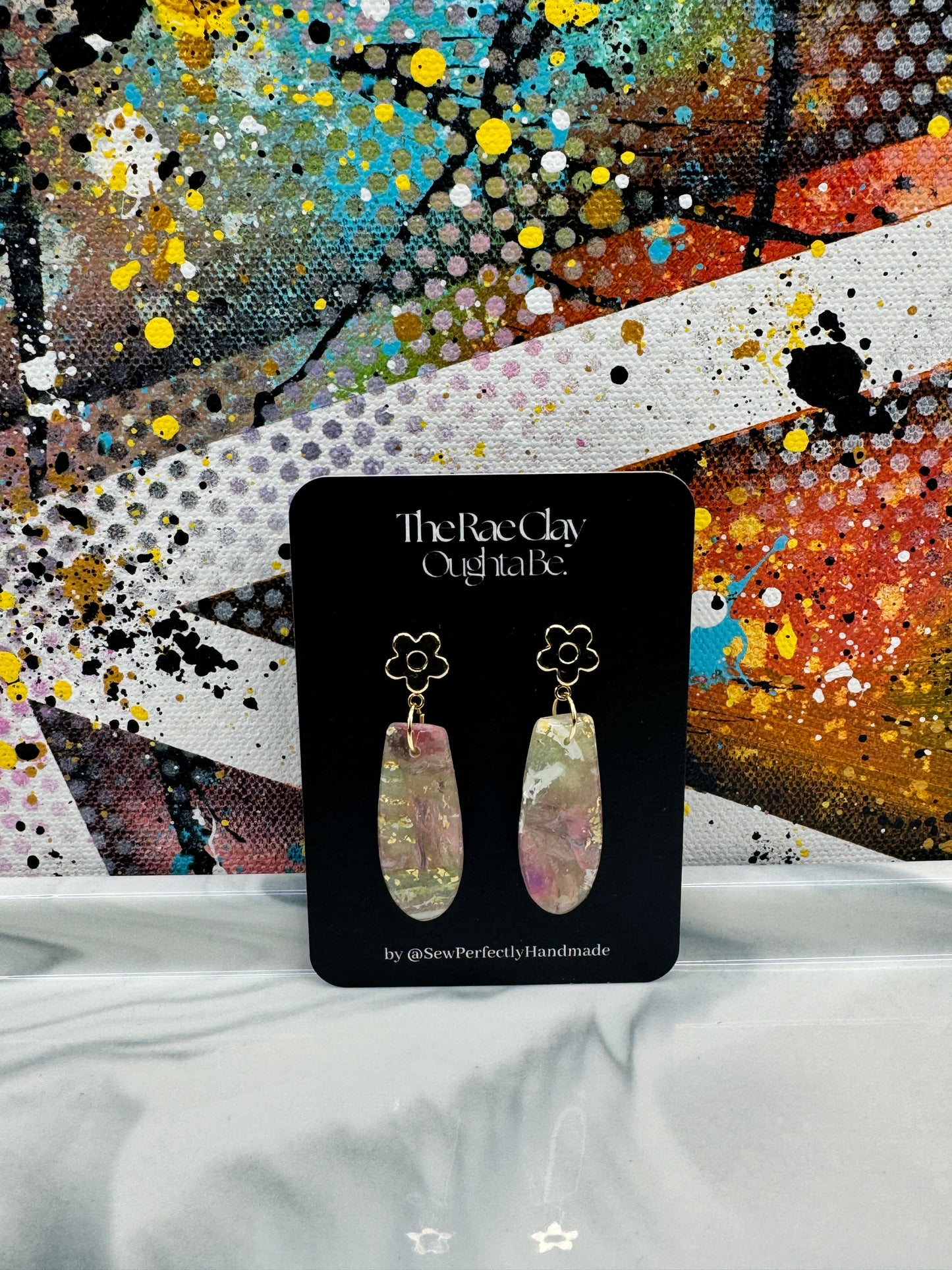 "Watermelon Mix 4" Handmade Polymer Clay Earrings