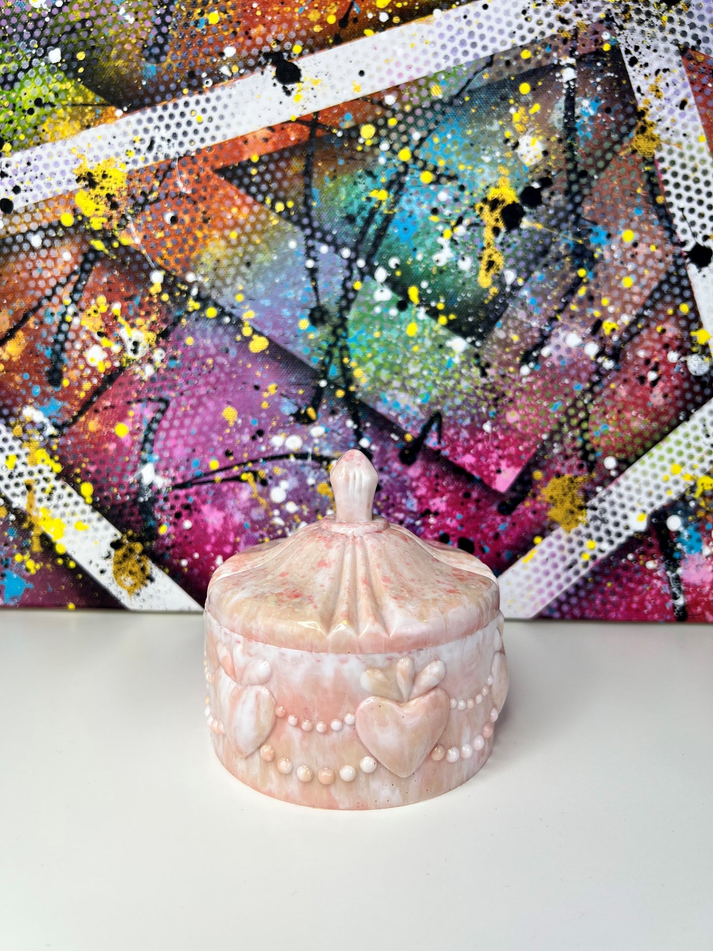 "Just Peachy" Trinket Dish / Jewelry Dish