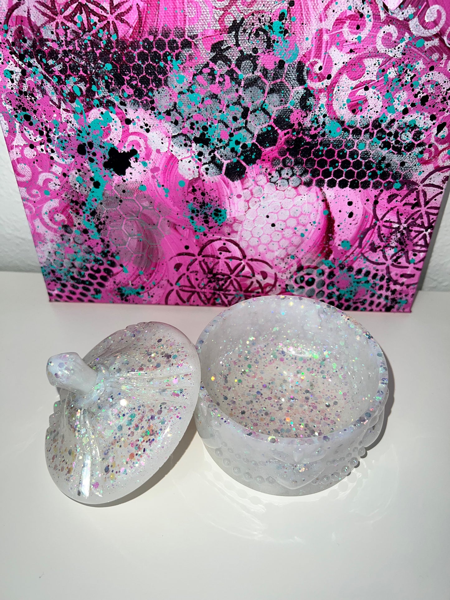 "Pure Heaven" Trinket Dish / Jewelry Dish