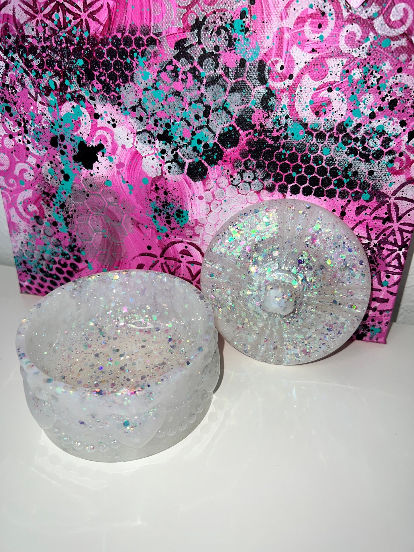 "Pure Heaven" Trinket Dish / Jewelry Dish