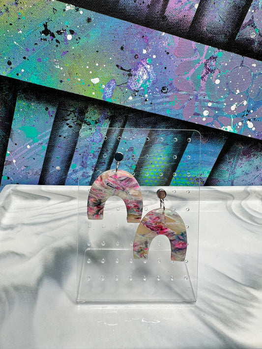 "Unicorn Daze" Handmade Polymer Clay Earrings