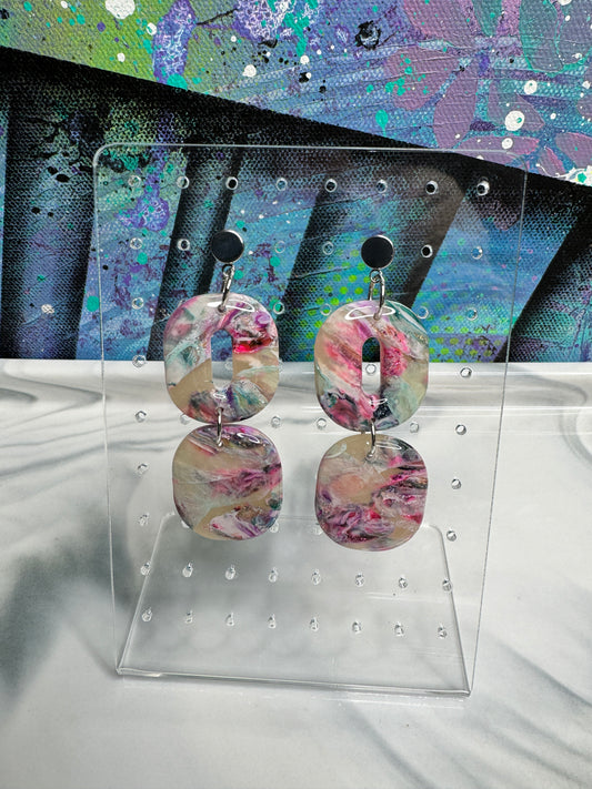 "Unicorn Dream" Handmade Polymer Clay Earrings