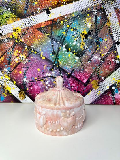 "Just Peachy" Trinket Dish / Jewelry Dish