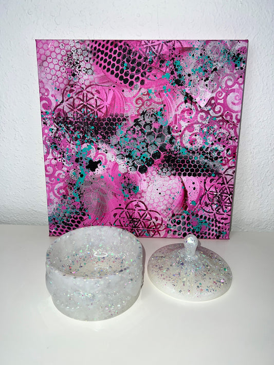 "Pure Heaven" Trinket Dish / Jewelry Dish